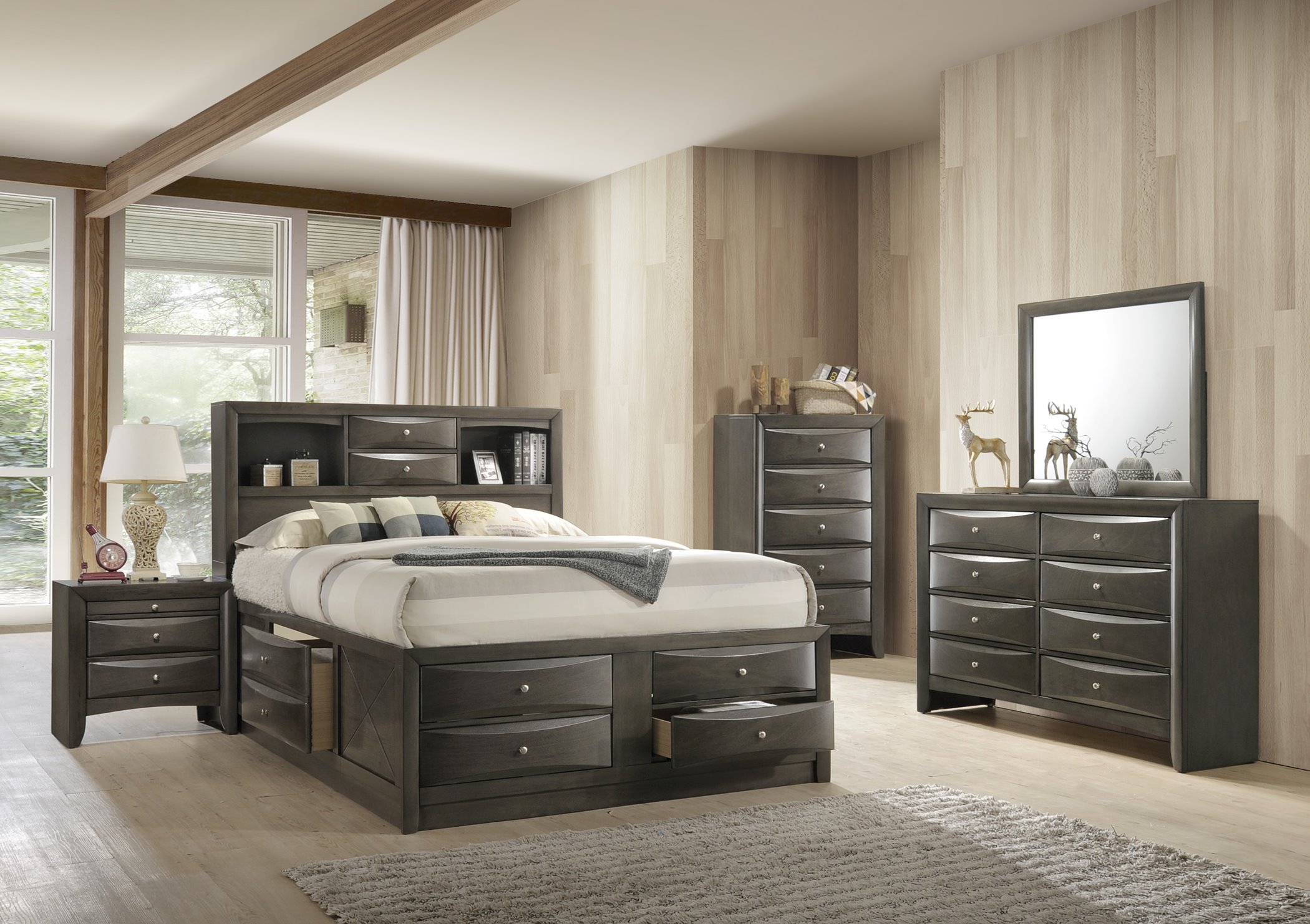 Emily Storage Bedroom Set 5 Pc B4275 2 249 00 I Buy