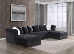 97000 Aria - Black Sectional