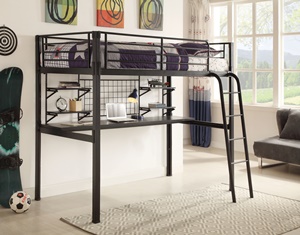 400706T Twin Loft Bed - Click Image to Close