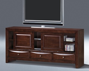 4260 Emily TV Console 68" Cherry - Click Image to Close